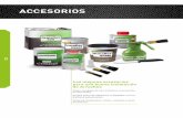 ACCESORIOS - Interempresas · PDF file ACCESORIOS ACCESORIOS Los mejores accesorios para una buena instalación de Armaflex Gama completa de herramientas y accesorios profesionales.