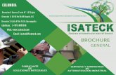 Inicio | ISATECK Automatizacion Industrial en Colombia ...isateck.com/document/Brochure-General-V.1.2.pdf · Sensores de humedad/Brix Controles, visualizaciones e interfaces Hydronix