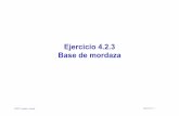 Ejercicio 4.2.3 Base de mordazacad3dconsolidworks.uji.es/v2_libro1/t4_anotaciones/Ejercicio_4_2_3.… · © 2018 P. Company C. González Ejercicio 4.2.3 / 2 Tarea Tarea Estrategia