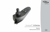 Invacare® A-Series · 2020-06-17 · 1.6.1 Comportamiento del mando en sillas de ruedas sin servodirección La dirección se realiza con un control separado de las ruedas motrices,