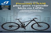 Vanguardia urbana Presenta UNAM plan para expandir bicis ... · Envía tus fotos de todos los territorios puma ... Brenda Itzayana Cortés Villegas, alumna . de la FES Cuautitlán.