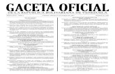 GACETA OFICIAL Nº 41.266 del 27 de Octubre de 2017Viernes 27 de octubre de 2017 GACETA OFICIAL DE LA REPÚBLICA BOLIVARIANA DE VENEZUELA 438.351 CONSIDERANDO Que la Ley para sancionar