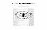 Los flamencos - Teatro Lírico Español · Los flamencos. Sainete lírico en dos actos . Texto original de FEDERICO ROMERO y GUILLERMO FERNÁNDEZ SHAW . Música de AMADEO VIVES. PERSONAJES