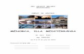 IES CELESTÍ BELLERA GRANOLLERS CRÈDIT DE SÍNTESI · Crèdit de síntesi 2n ESO curs 2002-03 IES CELESTÍ BELLERA - 3 - PRESENTACIÓ Menorca és una encantadora illa balear, mediterrània,