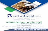 portafolio de servicios 2018 redu 1.1 - Red Judicialredjudicial.com/index/portafolio.pdf · de la información. Nuestro equipo de trabajo está conformado por más de 35 personas