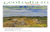 EXPEDICIÓ A LES ROQUES VOLCÀNIQUES DE FERRAGUT · Geolodia és un conjunt d'excursions gratuïtes coordinades per la SGE, guiades per geòlegs/gues i obertes a tot tipus de públic.