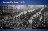 Revolución Rusa (1917) - UNEDdrago.intecca.uned.es/download... · •Revolución Rusa (1917) –Antecedentes –Revolución burguesa (Febrero 1905) –Revolución liberal (Febrero