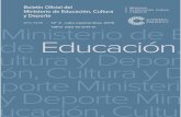 BOLETÍN OFICIAL DEL MINISTERIO DE EDUCACIÓN, CULTURA Y …culturaydeporte.gob.es/dam/jcr:c3afab4b-bf97-4ea1... · (“BOE” 16-VII-2016) o PDF (BOE-A-2016-6846 - 14 págs. - 300