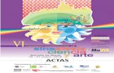 VI Congreso Internacional de Sinestesia, Ciencia y Arte 2018 · 2018-08-02 · VI Congreso Internacional de Sinestesia, Ciencia y Arte 2018 Alcalá la Real Jaén y Granada. 18-21