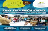 ANO 35 DIA DO BIÓLOGO · Maria Lyra Neves (CRBio 19.658/05-D) representou o CRBio-05 no evento em comemoração ao Dia do Biólogo e ministrou uma palestra so-bre o papel do Biólogo