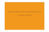 PROGRAMACIÓN MATEMÁTICAS CURSO 2018/19 · 2020-06-18 · Programación de matemáticas.1ºESO Unidades didácticas Nº Título da UD Descrición Trimestre 1 Números naturais. Divisibilidade