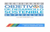 Revista Corregido - Comisión ODS Paraguaycomisionods.mre.gov.py/themes/ods-py/assets/docs/... · El Seminario sobre los Objetivos de Desarrollo Sostenible (ODS) en Paraguay, llevado
