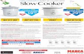 CÓMO CONSEGUIR TU ROBOT DE COCCIÓN LENTA SlowCookerestaticos.marca.com/promociones/slowcooker/assets/... · 2017-01-19 · CÓMO RESERVAR TU “Slow Cooker” (1) RESERVAS PARA