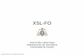 Tecnologías Web y XML - CD Universidad de Oviedodi002.edv.uniovi.es/~labra/cursos/presentaciones/12_XSLFO.pdf · Algunos objetos de formateo generan más de un área (ej.: en rupturas