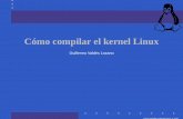 Cómo compilar el kernel Linux - Movimiento Libre · Kernel genérico vs personalizado • Un kernel genérico es aquel capaz de funcionar en muchos tipos de equipos y que tiene los
