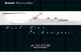 Axor Bouroullec - Hansgroheassets.hansgrohe.com/assets/es--es/Axor_Bouroullec.pdf · para instalación mural, 245 mm Ref 19127000 Mezclador monomando de lavabo empotrado para instalación