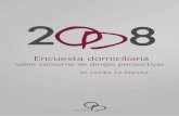 Presentación - Castilla-La Mancha · Presentación Conocer la realidad del consumo de drogas en Castilla-La Mancha es un paso imprescindible, para poder abordar de una manera real