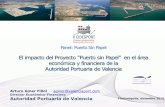 El impacto del Proyecto Puerto sin Papel en el área ... · DGMM Aduana Guardia Civil Salud Pública Pesca Policía Fronteras ... financiera de la APV con el eje del Plan Estratégico