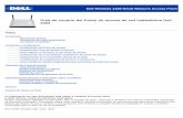 Guía de usuario del Punto de acceso de red inalámbrica Dell4350 · 2013-03-14 · Conexión del Punto de acceso a una red Cómo obtener la dirección IP del Punto de acceso ...