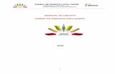 FONDO DE CESANTIA FCPC-GADPP · 2019-04-29 · DE LOS OBJETIVOS Y PRINCIPIOS DE CRÉDITO ... MANUAL DE CRÉDITOS GENERALIDADES Art. 1.- ALCANCE.- Las disposiciones contenidas en la
