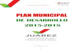 PLAN MUNICIPAL - Juárezjuarez-nl.gob.mx/transparencia/Informacion adicional/Secretarias... · Plan Municipal de Desarrollo, así como de los programas operativos anuales diseñados