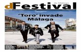 Viernes, 22 de abril de 2016 | Nº 10 ‘Toro’ invade Málaga · secución de coches central de la película; en Benalmádena hicimos saltos entre los balco-nes de unos apartahoteles