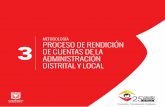 METODOLOGÍA 3 PROCESO DE RENDICIÓN DE CUENTAS DE LA …veeduriadistrital.gov.co/.../files/Metodologias/3(1).pdf · 2019-12-31 · 4 Proceso de Rendición de Cuentas de la Administración