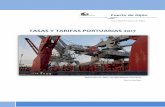 TASAS Y TARIFAS PORTUARIAS 2017 · 2017-05-22 · TASAS Y TARIFAS PORTUARIAS 2017 Elaborado por: Dpto. de Operaciones Portuarias Ver: 10 /02/2017