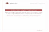 GUIA PARA LA JUSTIFICACION - Plataforma PYME · 2020-02-19 · INSTRUCCIONES DE JUSTIFICACIÓN DE AYUDAS (2016) PROGRAMA DE IMPULSO A REDES DE BUSINESS ANGELS C/ Paseo de la Castellana