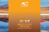 Memoria Anual - CONSORCIO AEROPORTUARIO DE PUNTA ARENAS · Memoria Anual 2017 Aeropuerto de Calama 5 1. Directorio y Ejecutivos Información Corporativa Estados Financieros 10 11