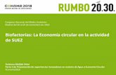 Biofactorías: La Economía circular en la actividad de SUEZ · Parte 3 de Presentación de experiencias innovadoras en materia de Agua y Economía Circular . #conama2018 . 01 02