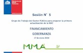FINANCIAMIENTO GOBERNANZA - MMA · 9:10 – 9:35 Financiamiento en la negociación internacional Presentar el contexto en que se deberá actualizar la NDC y los posibles requerimientos