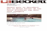 Sala Beckett | Obrador Internacional de Dramatúrgia · El Punt Avui 24/11/19 Catalu a Prensa: Diaria Tirada: 29.404 Ejemplares Difusi n:21.338 Ejemplares P gina:31 Secci n: CULTURA