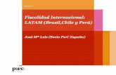 Fiscalidad Internacional: LATAM (Brasil,Chile y Perú) · * La UTA (“Unidad Tributaria Anual”) en el ejercicio 2016 equivale a 1.188 USD aproximadamente * Tipo medio de cambio