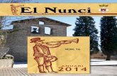 El Nunci - Palol de Revarditpalol.cat/el_nunci_16_web.pdf · El Nunci NÚM. 16 • GENER 2015 Des de la Casa de la Vila Resum dels plens municipals Nota: on no s’especifica una