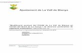 Ajuntament de La Vall de Bianyaajuntament.valldebianya.org/FitxersWeb/91975/2019... · “Modificació puntual del POUM de La Vall de Bianya en l’àmbit del Nucli de La Canya i