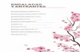 ENSALADAS Y ENTRANTES - Aisushi Restauranteaisushirestaurante.es/wp-content/uploads/2020/03/Carta_Aisushi_2020.pdfAguacate y salmón con cobertura de salmón y salsa teriyaki, servido