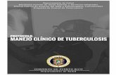 1 |Manejo Clínico de Tuberculosis de...1. El tratamiento de todo caso activo es responsabilidad primaria del Programa Control Tuberculosis del Departamento de Salud de Puerto Rico