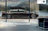 ACCESORIOS ORIGINALES BMW...Entre en el exclusivo mundo de los Accesorios Originales BMW. Encontrará contenido digital interesante con el código QR de la página del catálogo. Solo