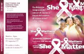 Ser mujer temprana del • Envejecer cáncer de mama a través ...• Envejecer 17.439 500 11/17 Rev. 4/18 CONTÁCTENOS TELÉFONO: (315) 484-4237 FACEBOOK: UPSTATESHEMATTERS/ Una en