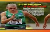entrevista Bruno Hortelano, el Sprinter totalBruno Hortelano, el Sprinter total Si fuera de las pistas, y lo admite sin ambages, habla un doble lenguaje, dentro del tartán la miscelánea