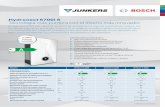 Hydronext 6700i S Tecnología más puntera con el …...El Hydronext 6700i S es capaz de combinar las ventajas de los mejores calentadores Junkers, con los últimos avances en tecnología.