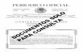 XCVIII OAXACA DE JUÁREZ, OAX., ENERO 30 DEL AÑO 2016. …...sÁbado 30 de enero del aÑo 2016 quinta secciÓn 11 documentos solo para consulta. 12 secciÓnquinta sÁbado 30 de enero