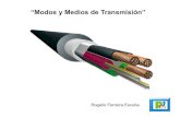 “Modos y Medios de Transmisión”xumarhu.net/tel_1_2_modos_y_medios_de_transmision.pdf · “Modos y Medios de Transmisión” Rogelio Ferreira Escutia. Medios Físicos 2. 3 Medios