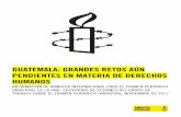 GUATEMALA: GRANDES RETOS AÚN PENDIENTES EN MATERIA … · cuestiones de procedimiento.13 Cuando el juicio se reanudó en marzo de 2016, éste se celebró a puerta cerrada porque
