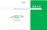 2016 - Lanzarote Sustainablelanzarotesustainable.com/wp-content/uploads/2018/04/MEMORIA-G… · Campaña de Recogida de Juguetes El Grupo Alojamientos Sostenibles de ASOLAN ha iniciado