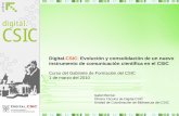 Evolución y consolidación de un nuevo ...digital.csic.es/bitstream/10261/21827/1/teoria.pdf · PDF file Action, 2003: acceso abierto a la información científica • OECD Declaration