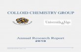 Annual Research Report - Colloid Chemistrycoloides.webs.uvigo.es/wp-content/uploads/2019/03/Annual... · 2019-03-05 · Seminario en la Facultad de Ciencias de la Universidad de Porto,