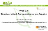 Web 2.0 Biodiversidad Agroambiental en Aragón€¦ · Web 2.0 Biodiversidad Agroambiental en Aragón María Salillas Fernández mtsalillas@aragon.es Centro de Investigación y Tecnología