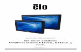 Elo Touch Solutions Monitores táctiles ET1002L, ET1502L y ... · Su nuevo monitor táctil combina el rendimiento fiable de los productos táctiles de Elo Touch Solutions con los